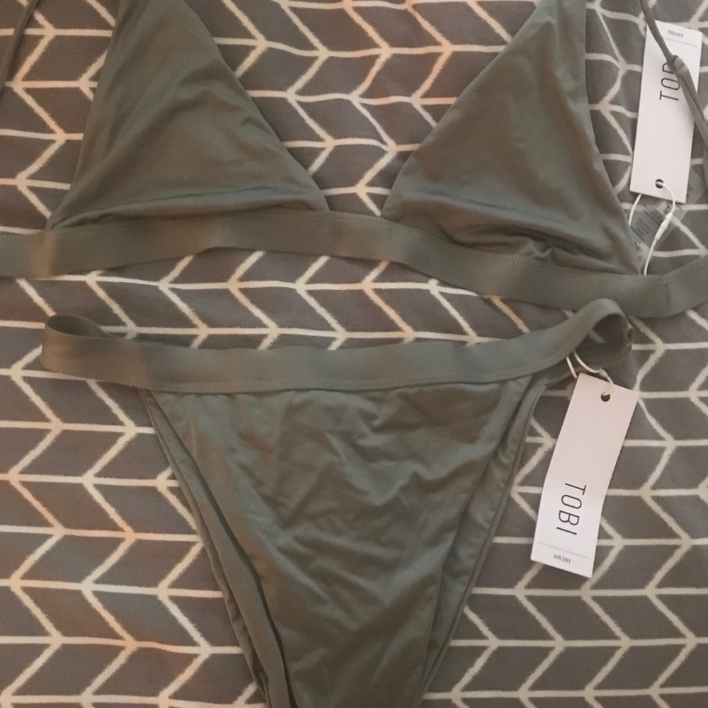 Tobi High Leg Swimsuit